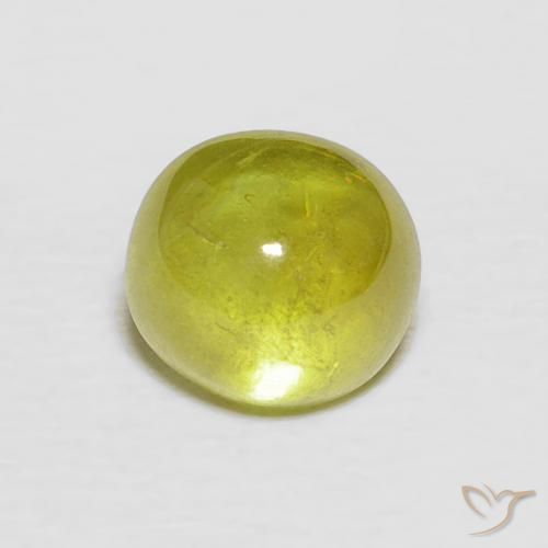2.10ct طبيعي أصفر متوسط سيفين, بيضوي, شفاف
