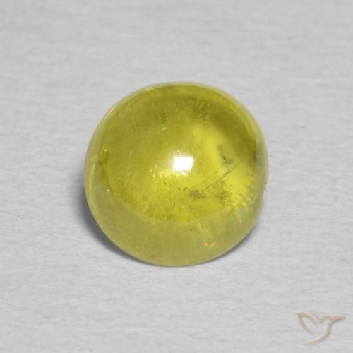 1.19ct طبيعي أصفر متوسط سيفين, بيضوي, شفاف