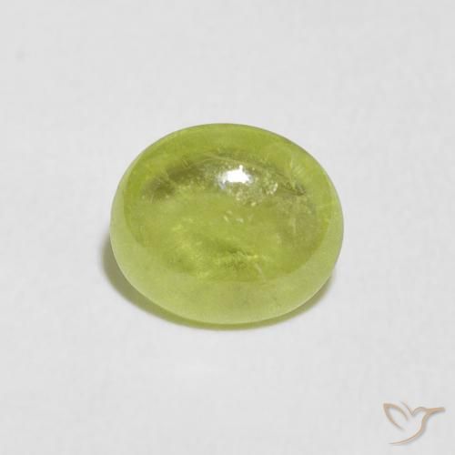 1.15ct طبيعي أخضر حيوي سيفين, بيضوي, شفاف