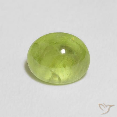 1.04ct طبيعي أخضر حيوي سيفين, بيضوي, شفاف