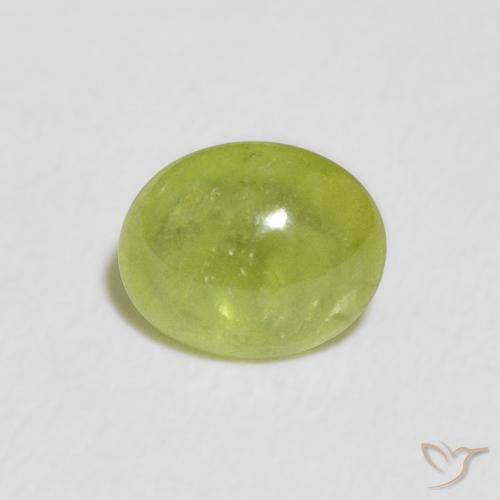 1.15ct طبيعي أخضر حيوي سيفين, بيضوي, شفاف