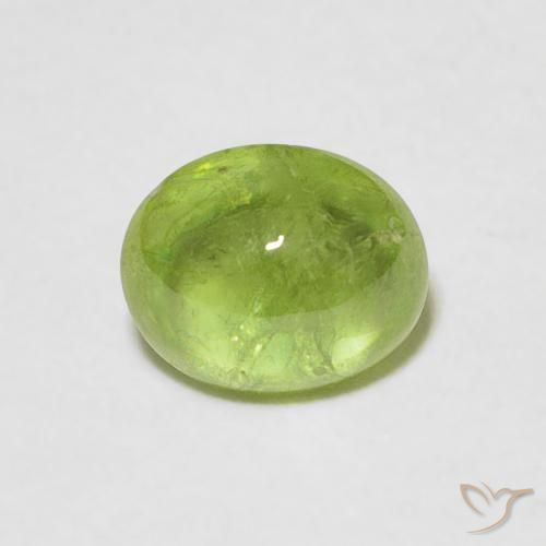 1.05ct طبيعي أخضر حيوي سيفين, بيضوي, شفاف