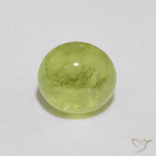 0.97ct طبيعي أخضر متوسط سيفين, دائري, شفاف