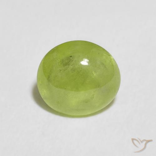 1.19ct طبيعي أخضر حيوي سيفين, بيضوي, شفاف