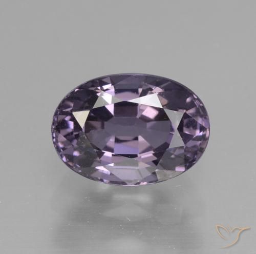1.16ct طبيعي Medium Grape Violet الإسبنيل, بيضوي, قليلا جدا