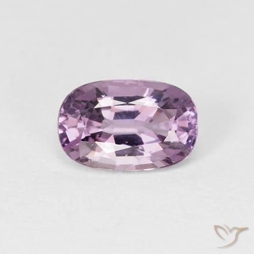 1.06ct طبيعي أرجوانى عنبى فاتح الإسبنيل, بيضوي, قليلا جدا