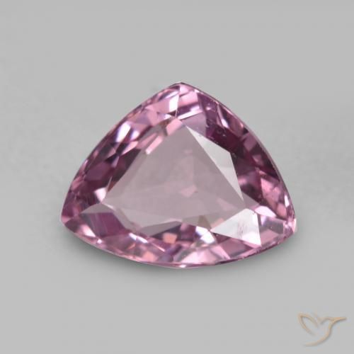 الإسبنيل خزامى غامق طبيعي، مثلثى، 0.95 قيراط، VVS-VS