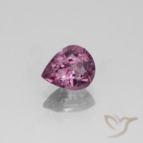 1.09ct طبيعي أرجواني غامق الإسبنيل, شكل الكمثرى, VVS