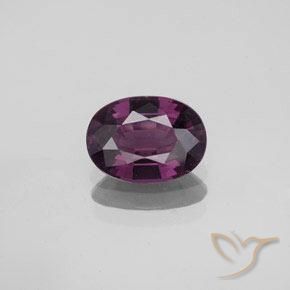 1.36ct طبيعي أرجوانى غامق الإسبنيل, بيضوي, VVS