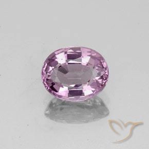 1.39ct طبيعي أرجوانى-أحمر فاتح الإسبنيل, بيضوي, VVS-VS