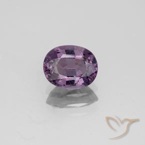 1.32ct طبيعي أرجوانى رمادى الإسبنيل, بيضوي, VS-SI