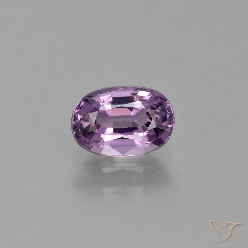 1.12ct طبيعي أرجوانى داكن-متوسط الإسبنيل, بيضوي, قليلا جدا