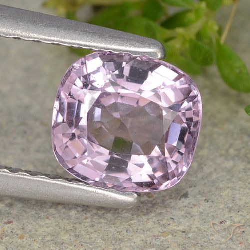 1.23ct طبيعي الخزامي الإسبنيل, وسادة, VVS-VS