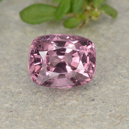 1.15ct طبيعي خزامى غامق الإسبنيل, وسادة, VVS-VS
