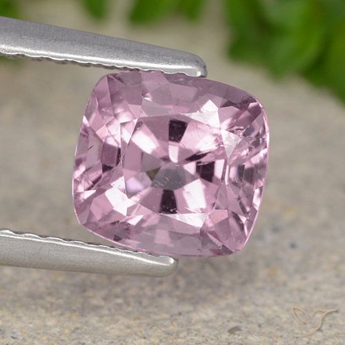 1.42ct طبيعي أرجوانى فاتح الإسبنيل, وسادة, قليلا جدا