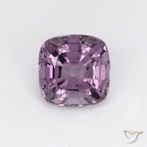 1.39ct طبيعي أرجوانى عنبى فاتح الإسبنيل, وسادة, قليلا جدا