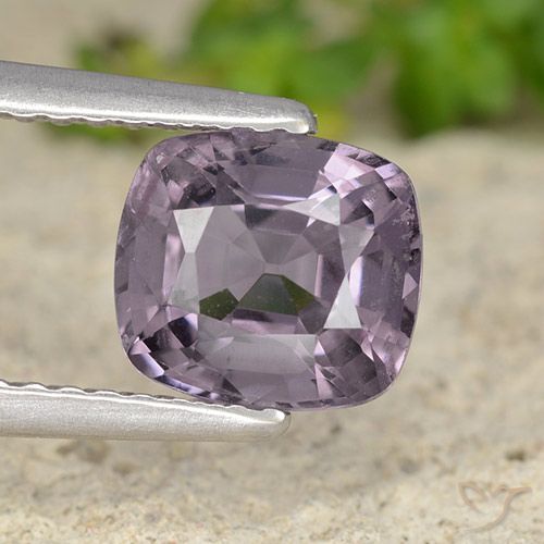 1.60ct طبيعي أرجوانى متوسط الإسبنيل, وسادة, VVS-VS