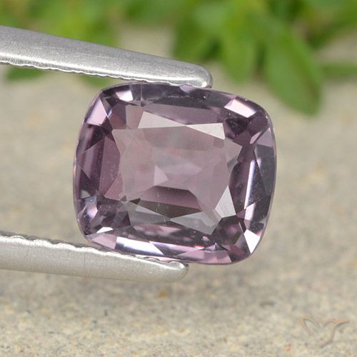1.25ct طبيعي أرجوانى رمادى فاتح الإسبنيل, وسادة, VVS