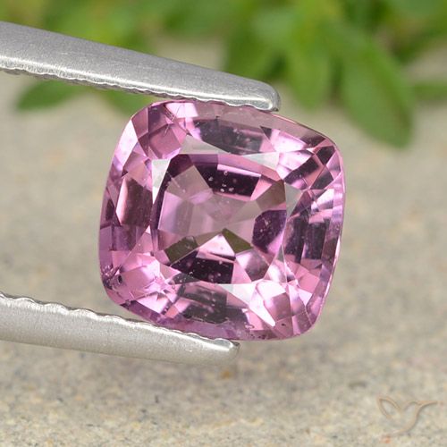 1.51ct طبيعي خزامى غامق الإسبنيل, وسادة, VVS-VS