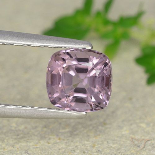 1.56ct طبيعي بنفسجى رمادى فاتح الإسبنيل, وسادة, VVS