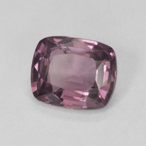 سبينيل طبيعي بلون Medium Dark-Purple، وزن ‎1.58‎ قيراط، شكل قطع وسادة، مقاس ‎7.8x6.4‎ مم