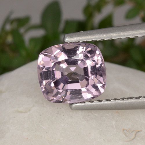 1.42ct طبيعي أرجوانى وردى فاتح جدا الإسبنيل, وسادة, VVS