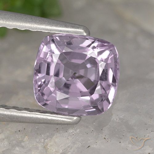 1.10ct طبيعي بنفسجى وردى فاتح الإسبنيل, وسادة, VVS