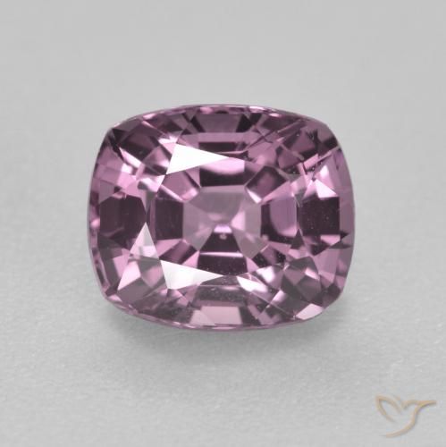1.23ct طبيعي خزامى غامق الإسبنيل, وسادة, قليلا جدا