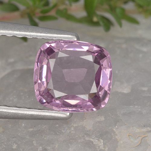 1.07ct طبيعي خزامى غامق الإسبنيل, وسادة, VVS