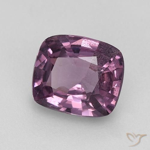1.04ct طبيعي أرجوانى فاتح الإسبنيل, وسادة, قليلا جدا