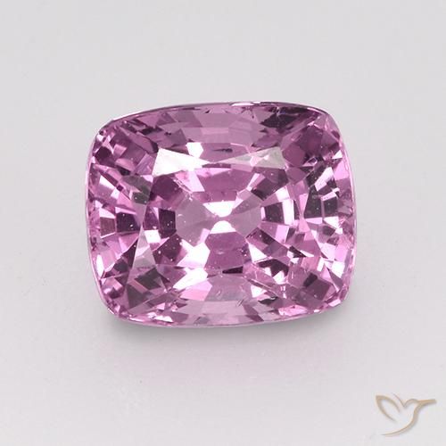 1.36ct طبيعي أرجوانى متوسط الإسبنيل, وسادة, قليلا جدا