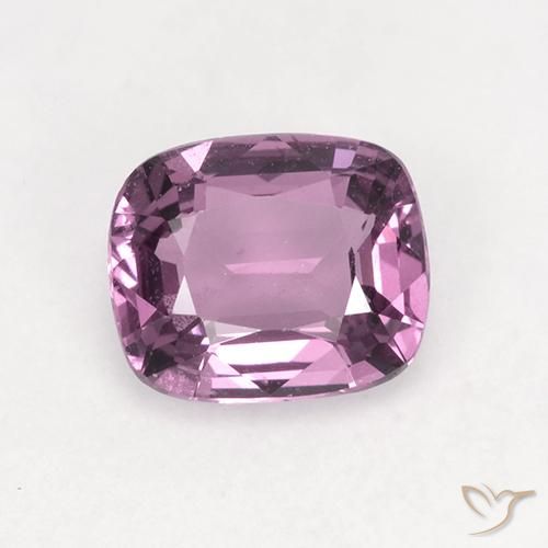 0.87ct طبيعي أرجوانى متوسط الإسبنيل, وسادة, قليلا جدا