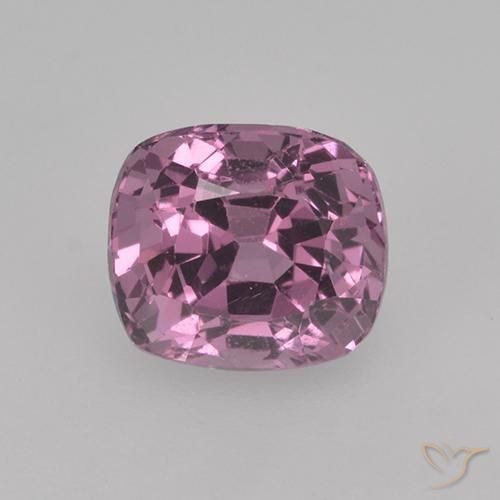 1.44ct طبيعي موف غامق الإسبنيل, وسادة, قليلا جدا