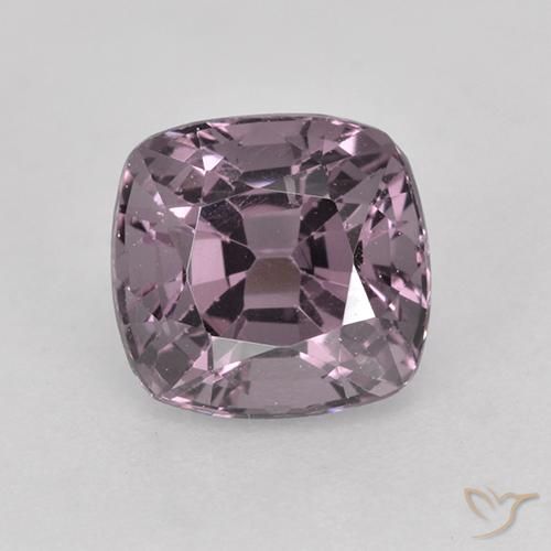 1.56ct طبيعي أرجوانى رمادى الإسبنيل, وسادة, VVS-VS