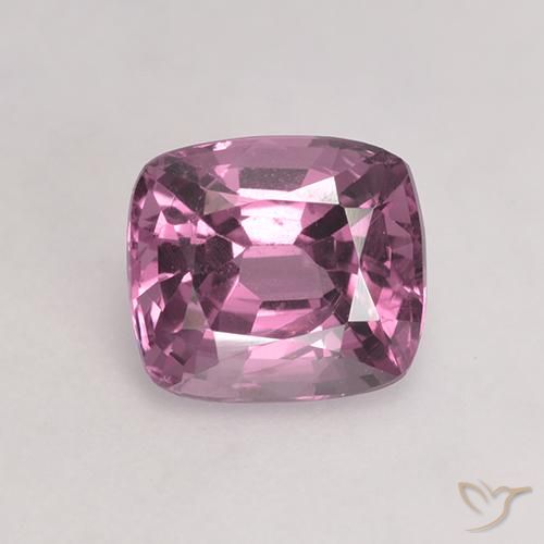 1.38ct طبيعي أرجوانى محمر فاتح الإسبنيل, وسادة, VVS-VS