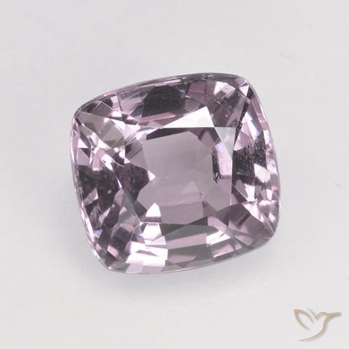 1.45ct طبيعي أرجوانى رمادى فاتح الإسبنيل, وسادة, قليلا جدا