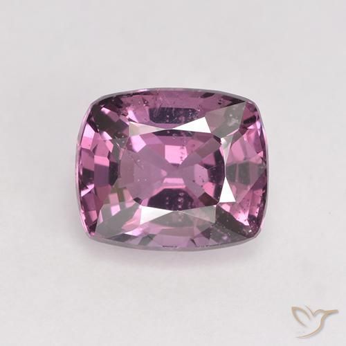 1.50ct طبيعي أرجوانى متوسط الإسبنيل, وسادة, قليلا جدا