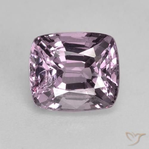 1.53ct طبيعي درجة لون البنفسجى العنبى الإسبنيل, وسادة, قليلا جدا