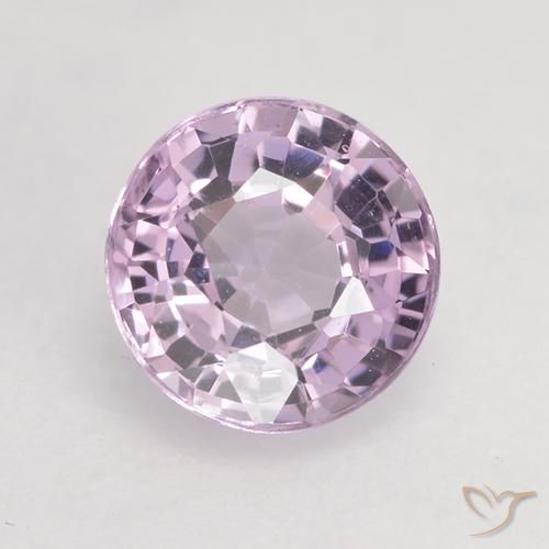 0.64ct طبيعي أرجوانى فاتح جدا الإسبنيل, دائري, VVS-VS