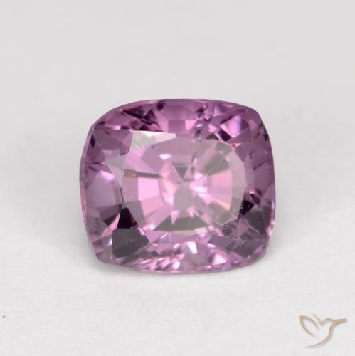 0.87ct طبيعي أرجوانى متوسط الإسبنيل, وسادة, VS-SI