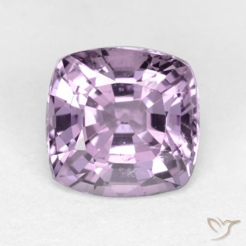 1.22ct طبيعي أرجوانى عنبى فاتح جدا الإسبنيل, وسادة, قليلا جدا