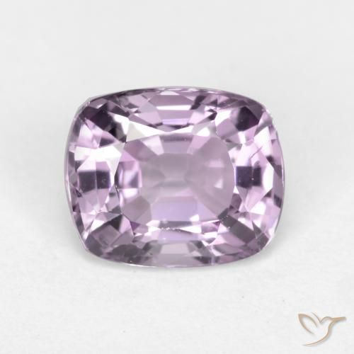 1.33ct طبيعي أرجوانى عنبى فاتح جدا الإسبنيل, وسادة, قليلا جدا