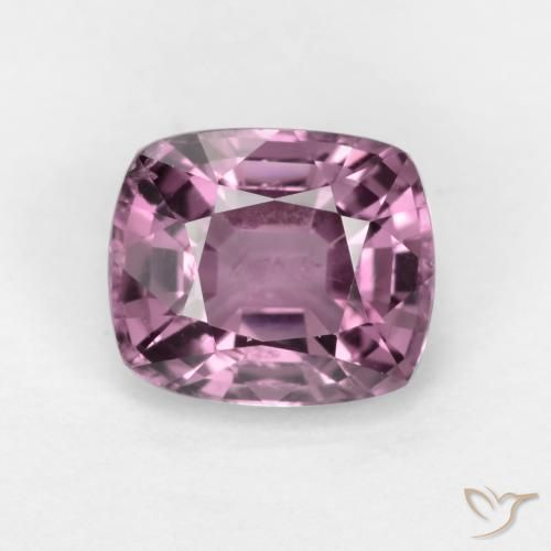 1.24ct طبيعي أرجوانى متوسط الإسبنيل, وسادة, قليلا جدا, Photo A