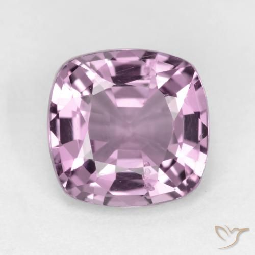 1.12ct طبيعي أرجوانى فاتح الإسبنيل, وسادة, قليلا جدا