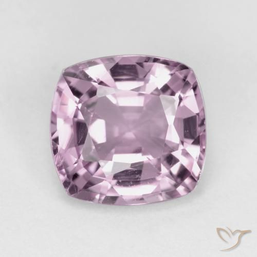 1.24ct طبيعي أرجوانى متوسط الإسبنيل, وسادة, قليلا جدا