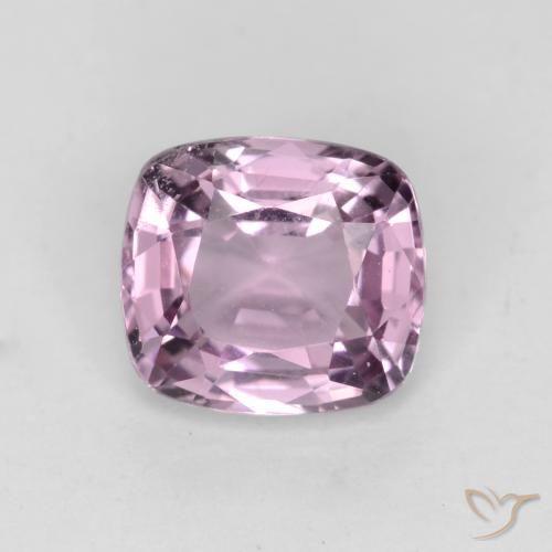 1.13ct طبيعي أرجوانى وردى فاتح جدا الإسبنيل, وسادة, قليلا جدا