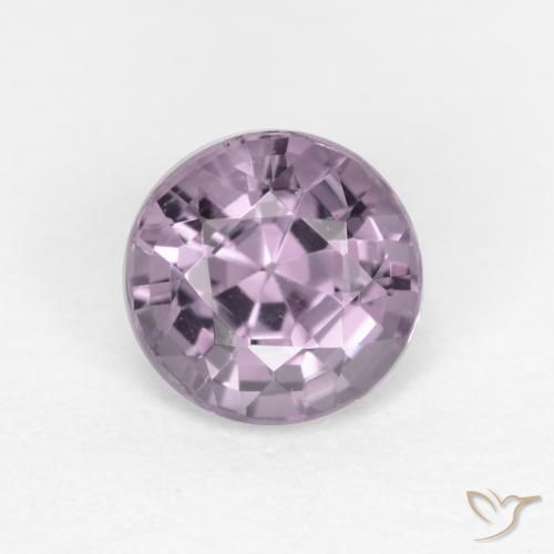 0.60ct طبيعي بنفسجى رمادى الإسبنيل, دائري, VVS-VS