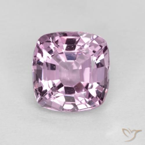 1.27ct طبيعي أرجوانى وردى فاتح جدا الإسبنيل, وسادة, قليلا جدا