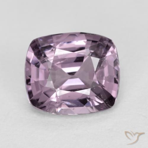 1.03ct طبيعي أرجوانى رمادى الإسبنيل, وسادة, قليلا جدا