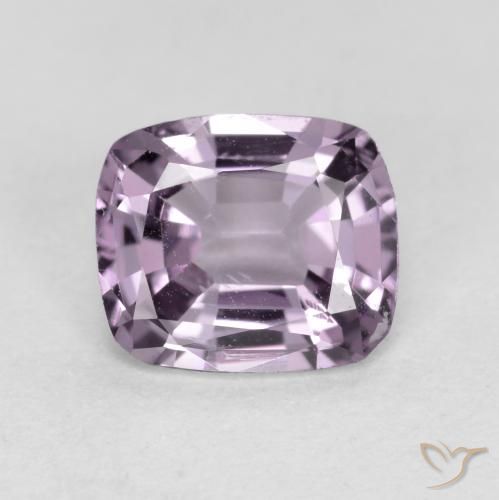 0.90ct طبيعي بنفسجى متوسط الإسبنيل, وسادة, قليلا جدا